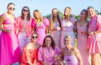 Group of ladies in pink