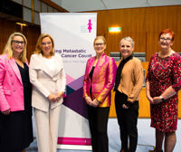 BNCA members group at Making Metastatic Breast Cancer Count 2023
