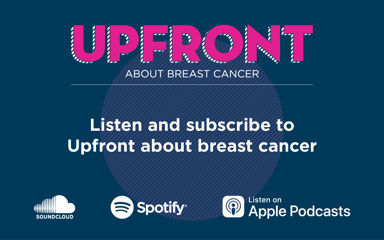 Thumbnail for podcast Upfront about breast cancer
